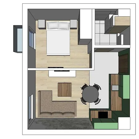 Apartment Shoq With Private Parking Krakow